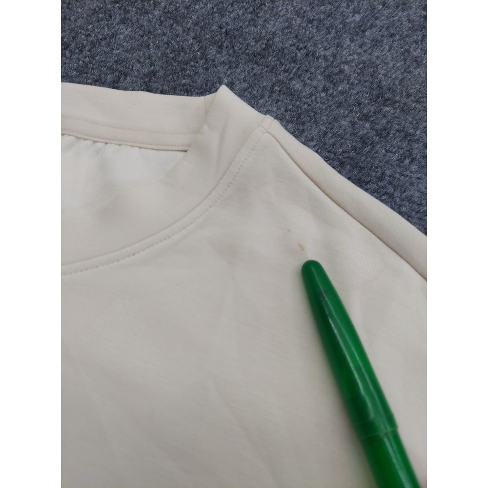 Members Mark Shirt womens XXL Beige Short Sleeve Luxe Tee Stretch Soft NWT‎ - Picture 5 of 10